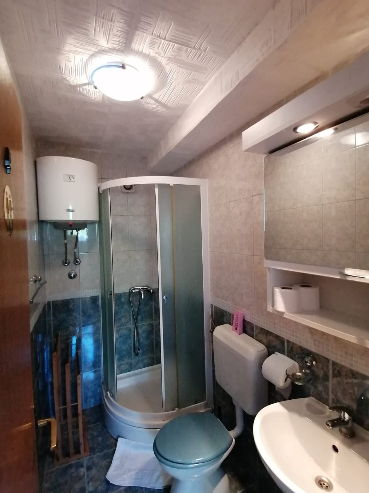 Room (S1) | Bathroom | Shower, towels, toilet paper