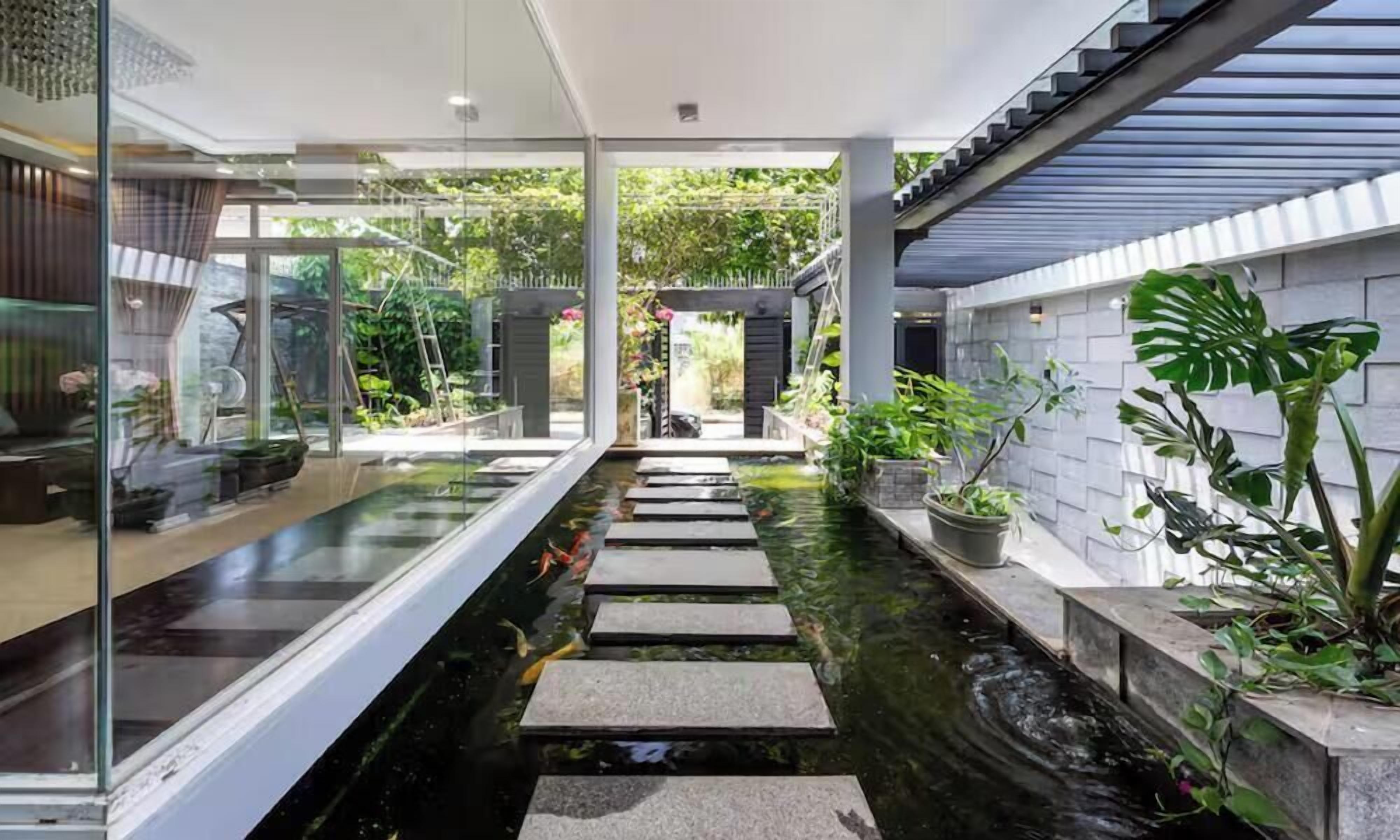 Luxury Villa, 6 Bedrooms, Private Pool, Garden View | Courtyard view