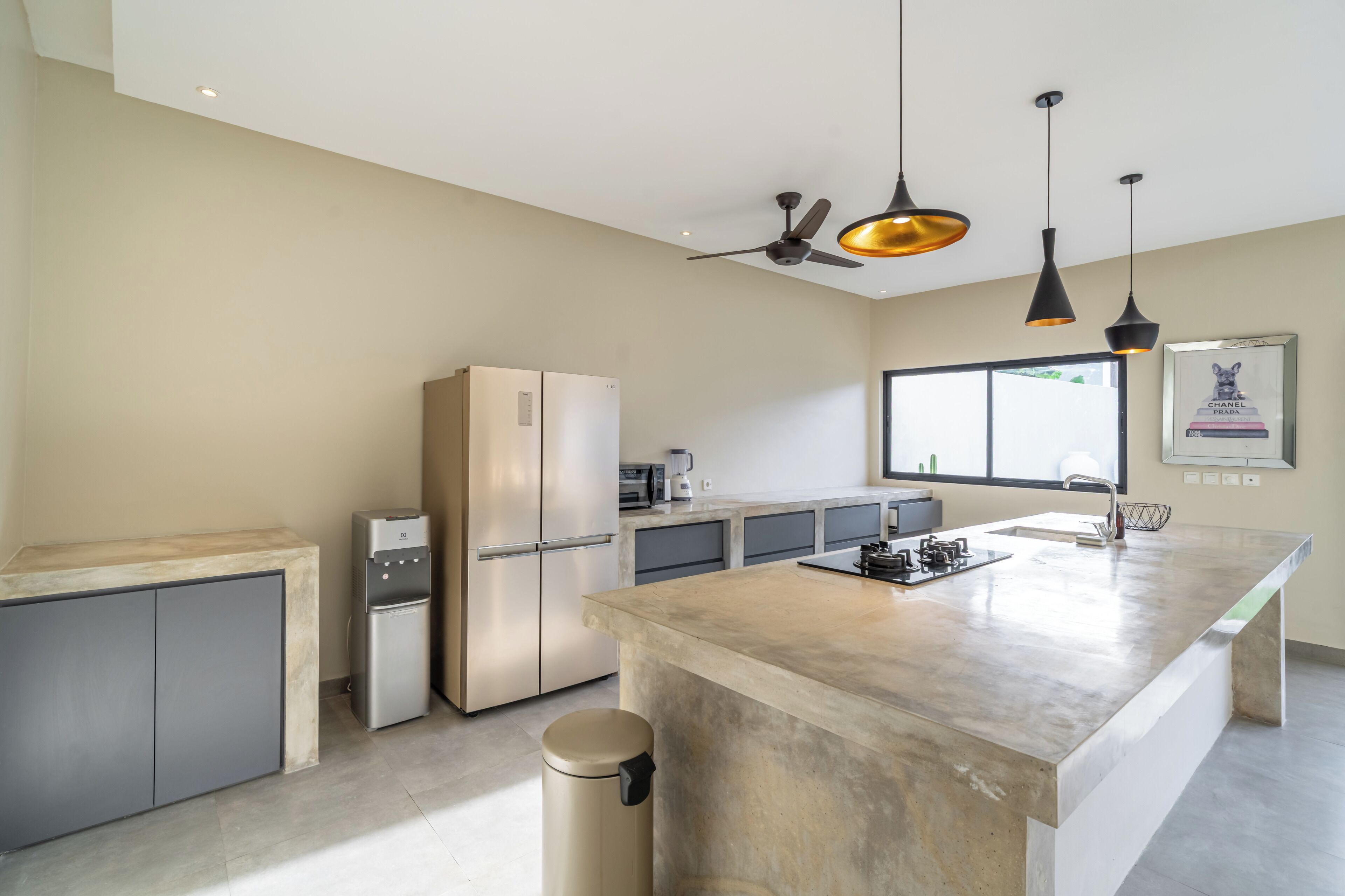 Luxury Villa, Pool View | Private kitchen | Toaster, blender, spices, eco-friendly cleaning products