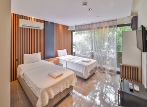 Deluxe Twin Room, City View | Free WiFi, bed sheets - Corte Hotel Kaş (Kas)
