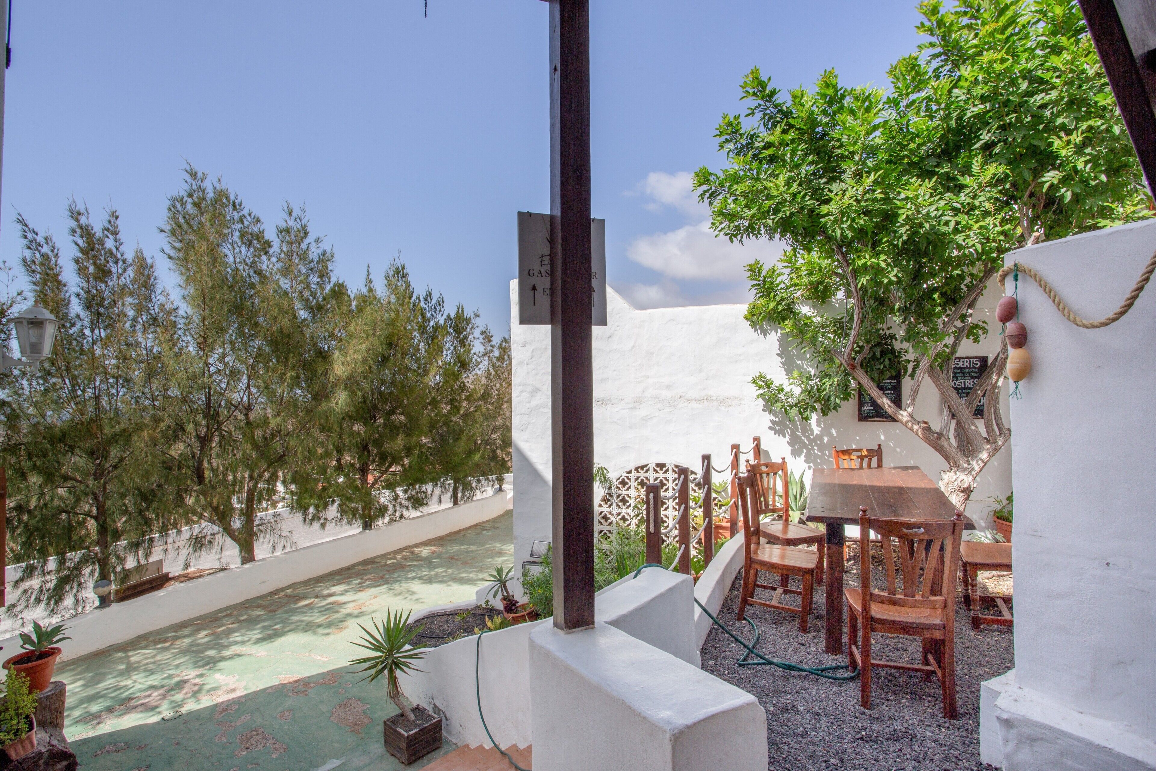 Restaurante al aire libre