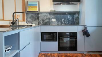 Shared fridge, microwave