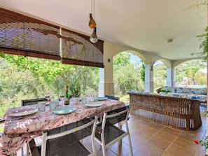 Outdoor dining - Mas Santet by Interhome (Calonge)