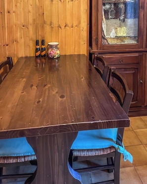Apartment, Mountain View | Dining - La Casetta dei Cerri (Rocca di Cambio)