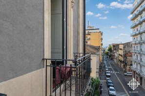 Casa adosada Deluxe, balcón, vistas a la ciudad | Jardines del alojamiento