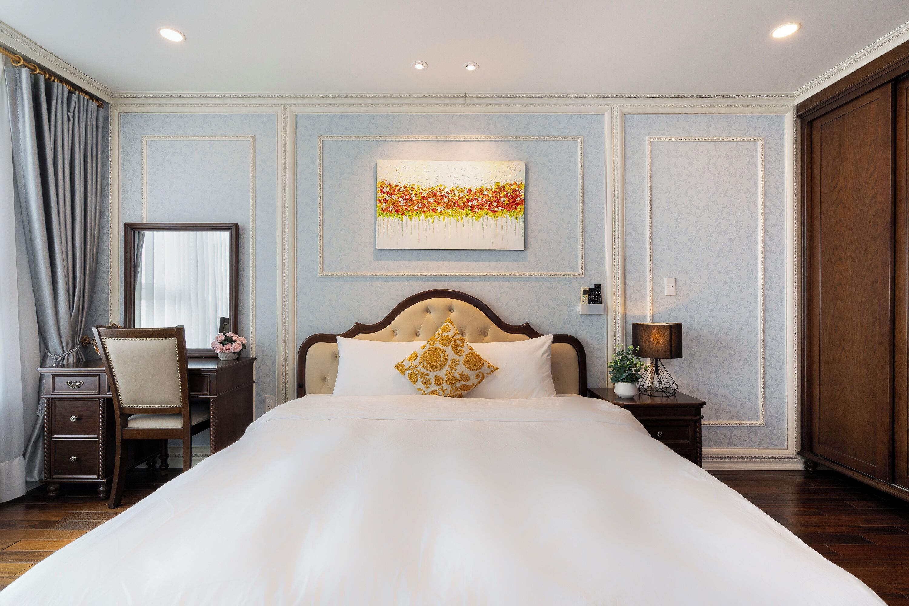 Appartement Majestueux, 2 chambres, cuisine, vue ville