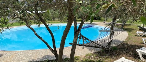 Seasonal outdoor pool