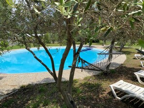 Seasonal outdoor pool