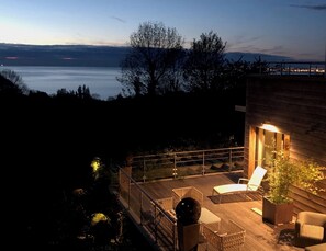 Terrace/patio - Villa sea view Normandy Deauville (Trouville-sur-Mer)