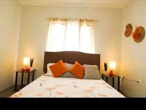 1 chambre, fer et planche à repasser, Wi-Fi, draps fournis