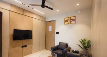 Nirrtul Crystal 1BHK Apartment Cozy & Quite