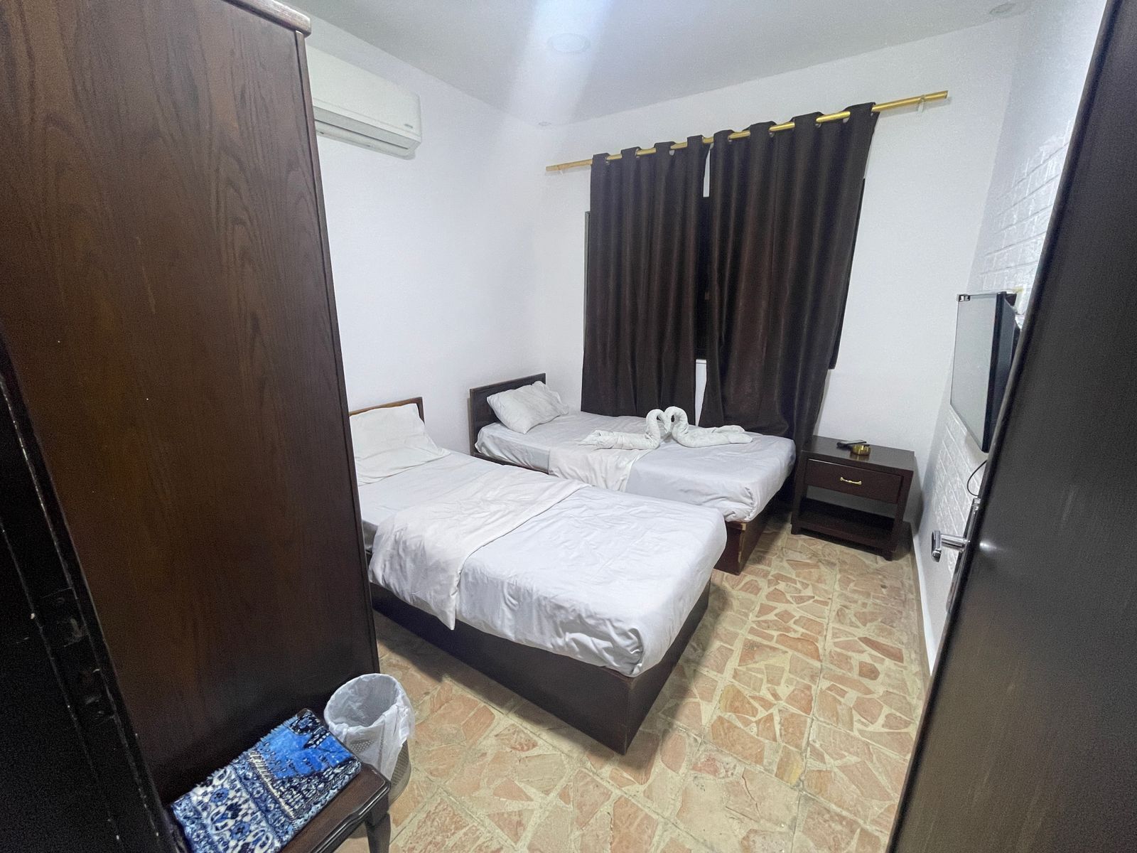 Apartment, 2 Bedrooms | Egyptian cotton sheets, premium bedding, blackout drapes, soundproofing