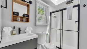 Suite, 1 Queen Bed (The Inn Spot One-Bedroom Suite - Unit) | Bathroom - The Inn Spot (Hampton Bays)
