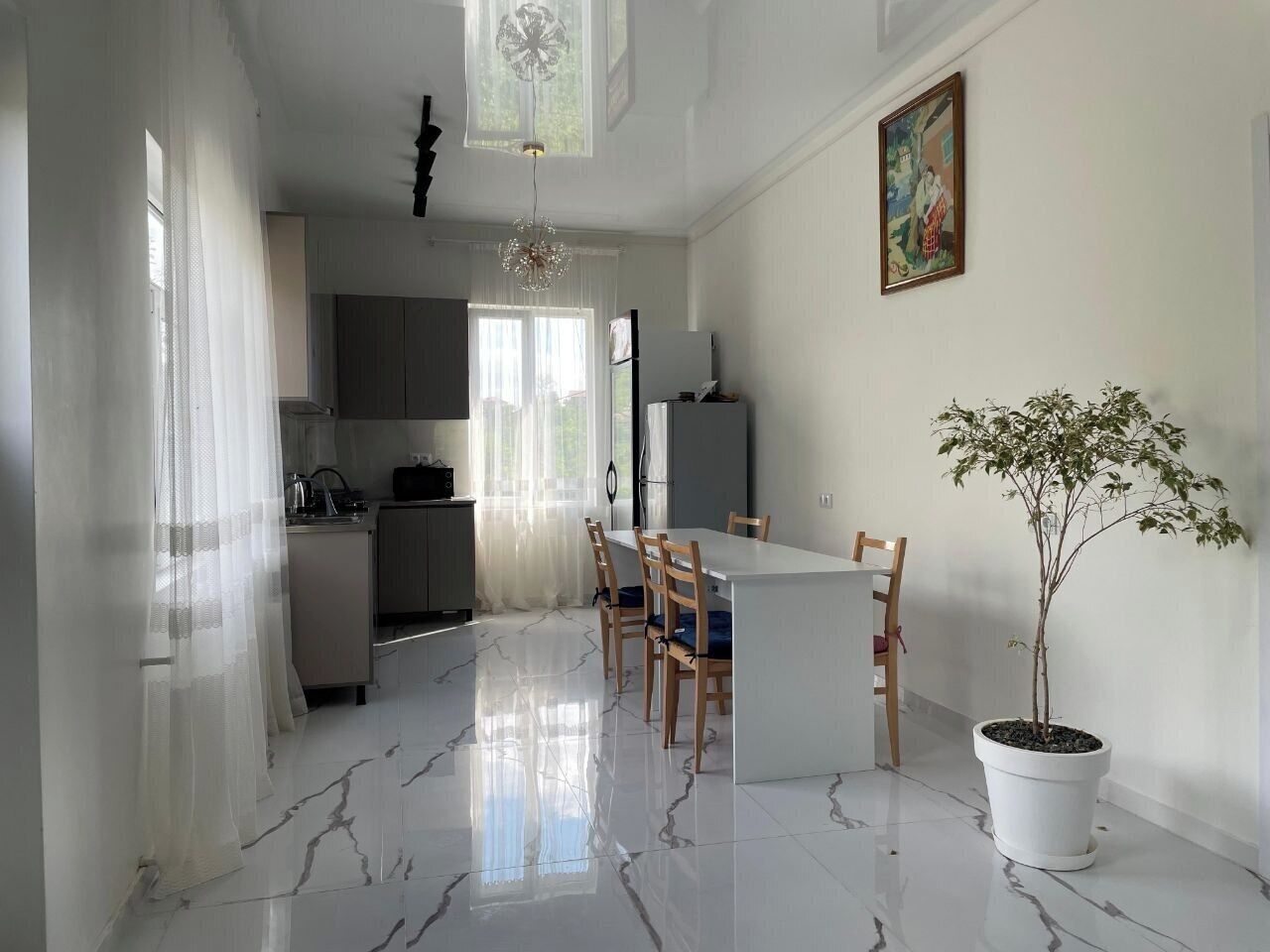 Double or Twin Room, Garden View | Dining