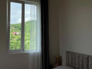 Quarto casal ou duplo, vista para o jardim | Parte interna
