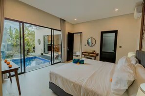 Room - New Tropical 3BR Villa with Pool & Rooftop Oasis (Badung)