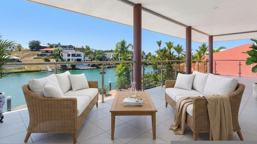 Zenlux Rosewater Pool Marina Deck Bayview Pad