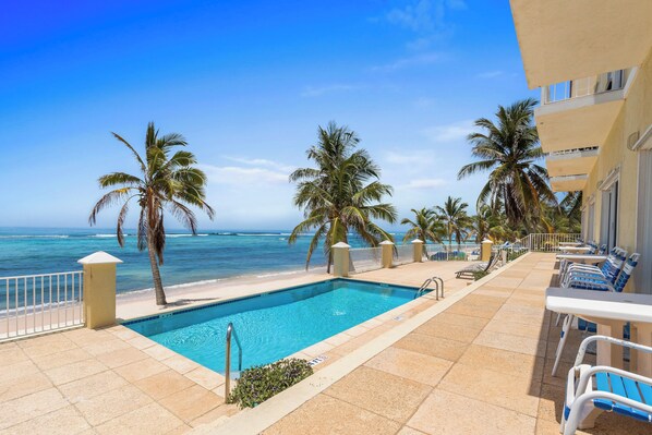 Pool - Stunning 2-bedroom condo in Bodden Town with a free Car!! (Bodden Town)
