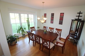 Dining - Main House located on quiet cul-de-sac near town and walking trails to the water (Tisbury)