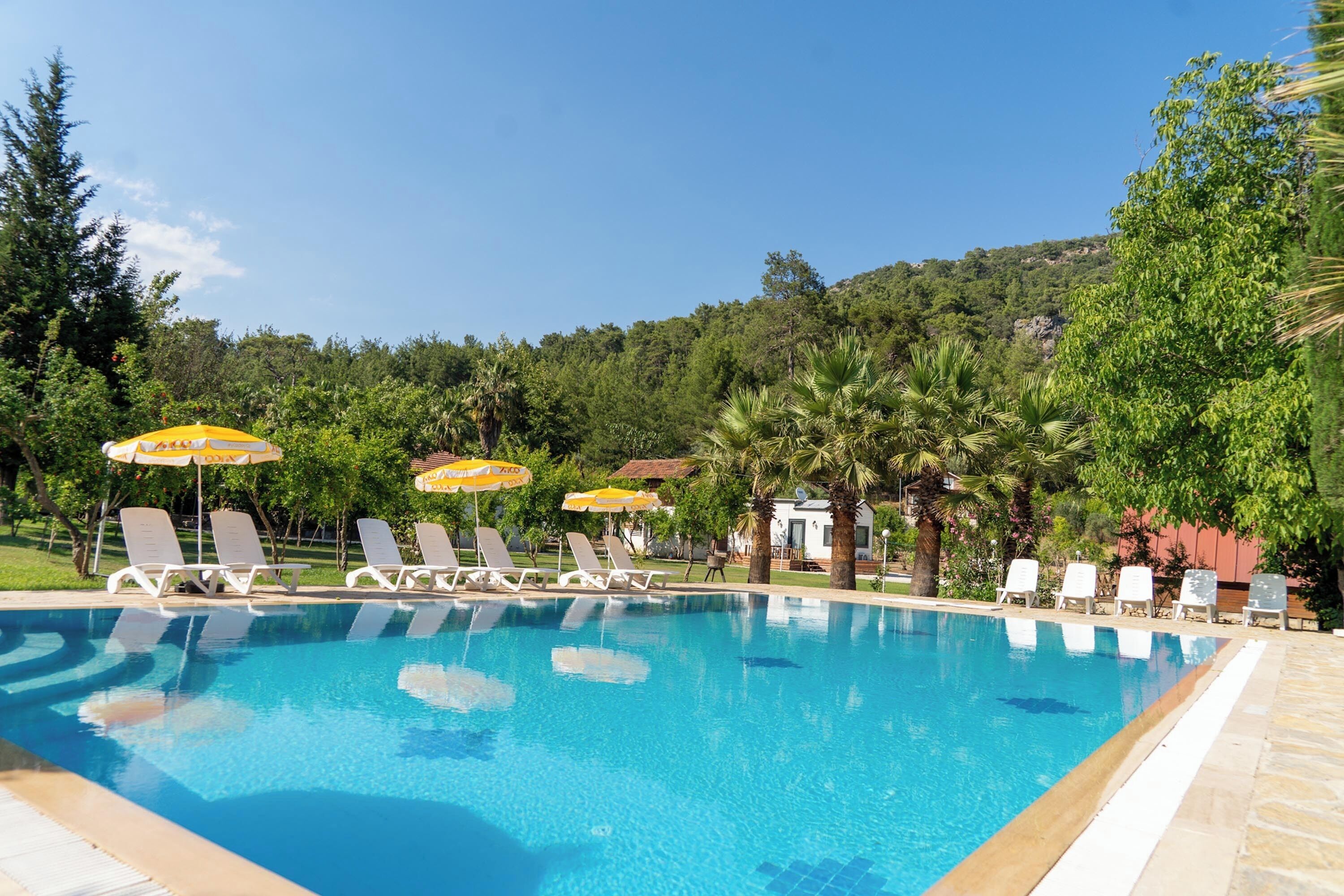 Seasonal outdoor pool