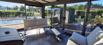 Villa Joël – Haus mit privatem Pool, 10 Min. von den Stränden entfernt
