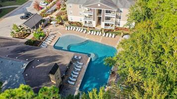 Seasonal outdoor pool