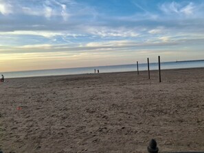 Sun-loungers, beach towels