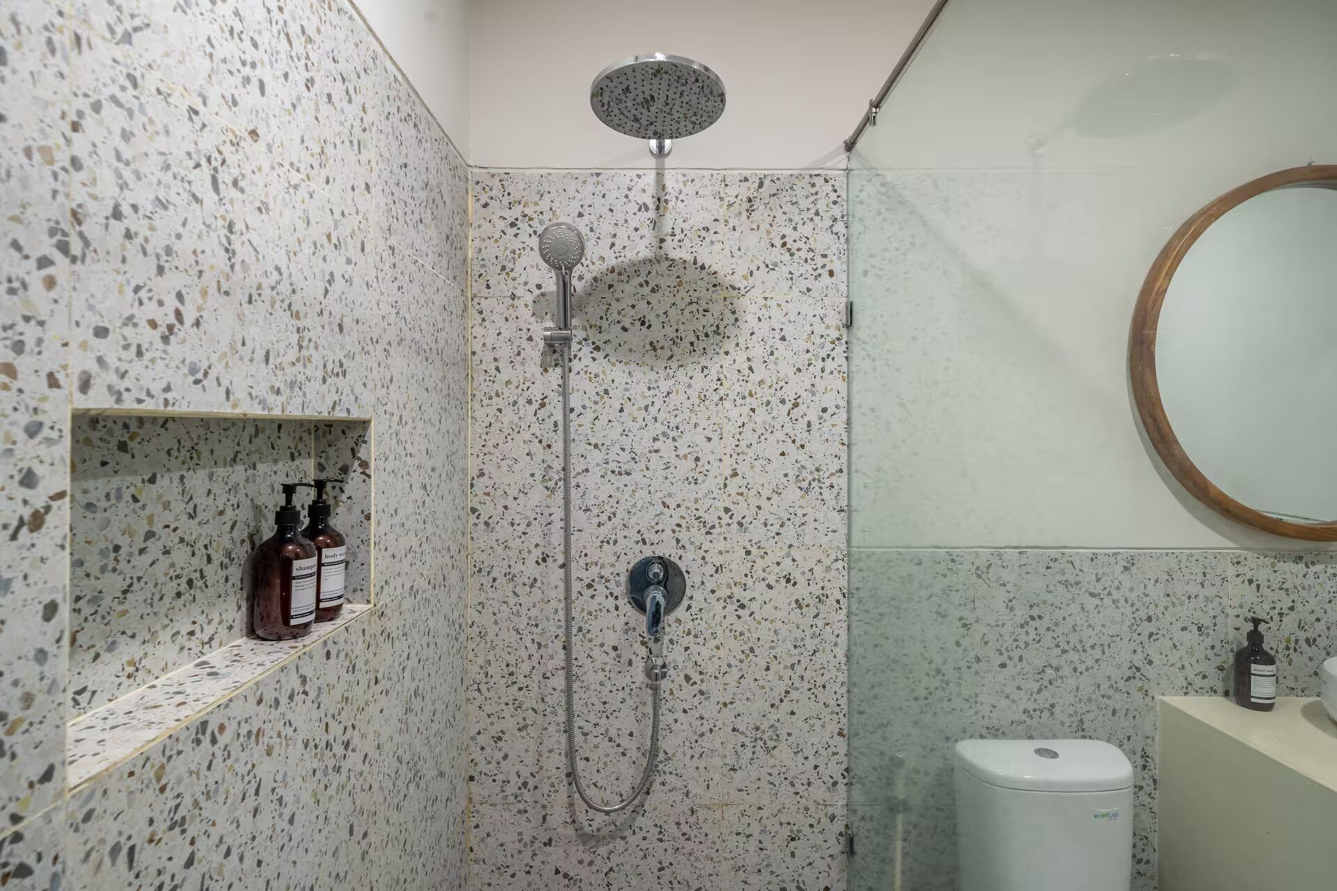 Deluxe villa, 2 slaapkamers, privézwembad | Badkamer