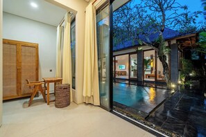 Deluxe Villa, 2 Bedrooms, Private Pool | Interior - Mimosa villa (Kerobokan)