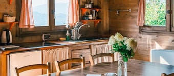 CHALET SURROUNDED BY NATURE, THE PERFECT HOME FOR THOSE WHO WANT TO DISCONNECT AND RELAX
