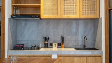 Deluxe-Villa, 3 Schlafzimmer, eigener Pool | Eigene Küche | Gewürze, Umweltfreundliche Reinigungsmittel werden bereitgestellt