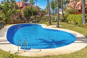 Pool - Guadalmansa Beach Flat | Modern & Steps to Shore (Estepona)