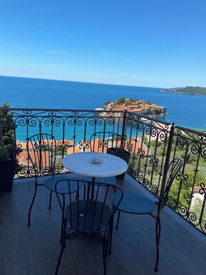 Apartment, Sea View | Terrace/patio - Sveti Stefan Panorama View Apartment (Sveti Stefan)