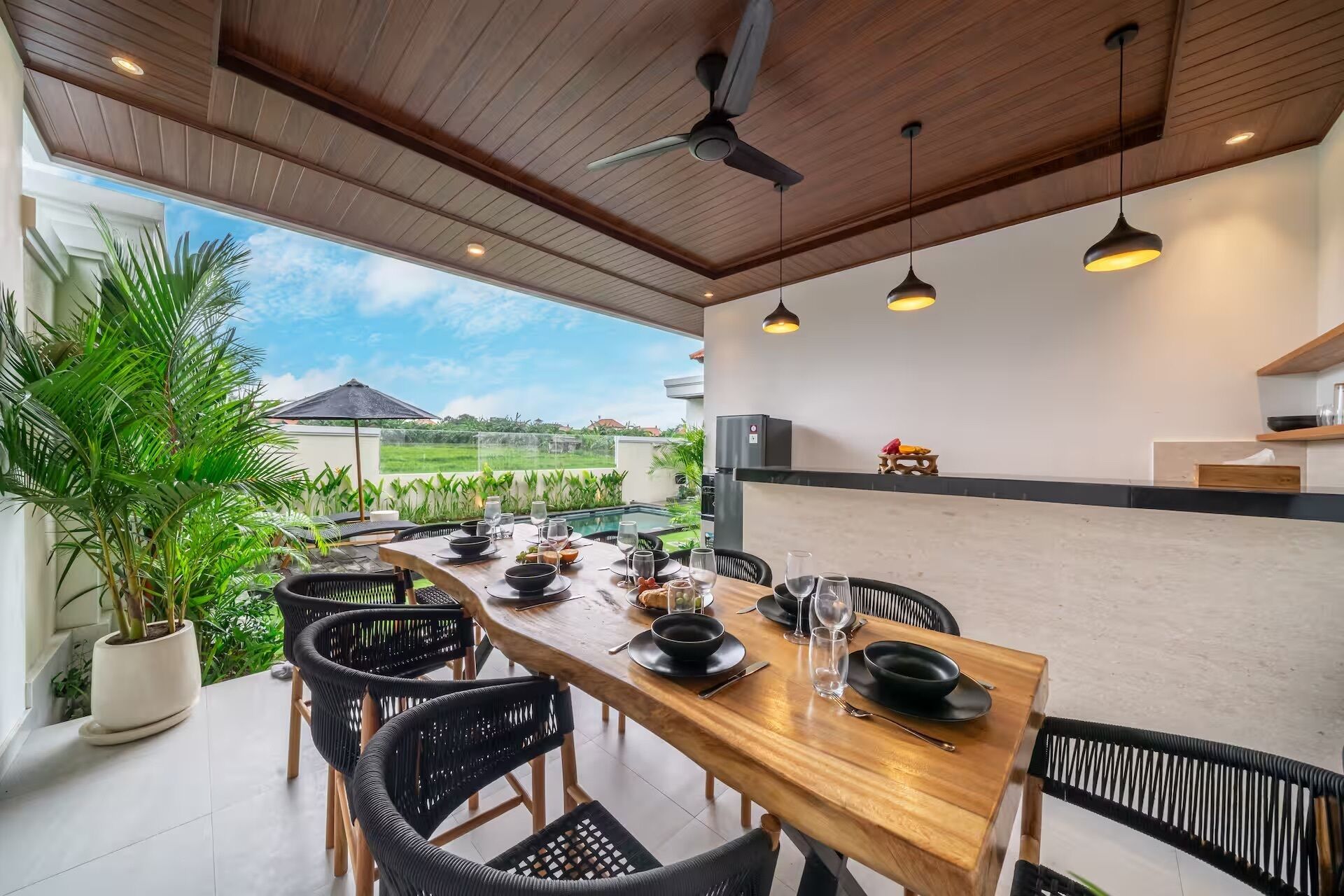 Restaurante al aire libre