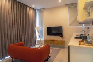 Deluxe Studio, Balcony, Pool View | Living area - AMAYA HOTEL (Kampala)