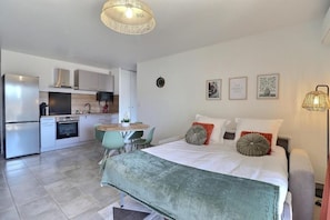 Comfort Apartment, Balcony, City View | Iron/ironing board, free WiFi - Dolce Verde (Ajaccio)