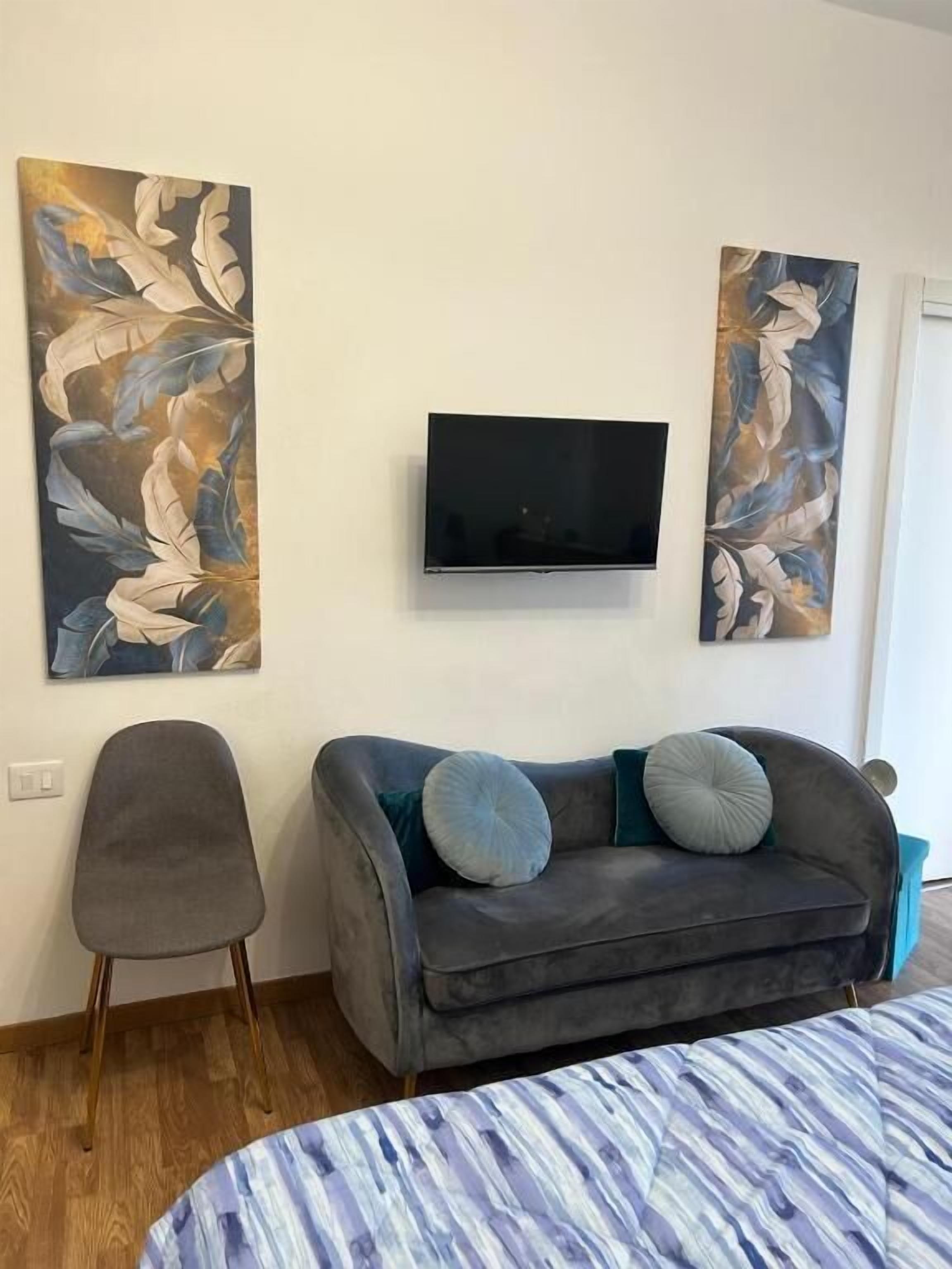 Chambre Double Deluxe, balcon, vue cour intérieure | Intérieur