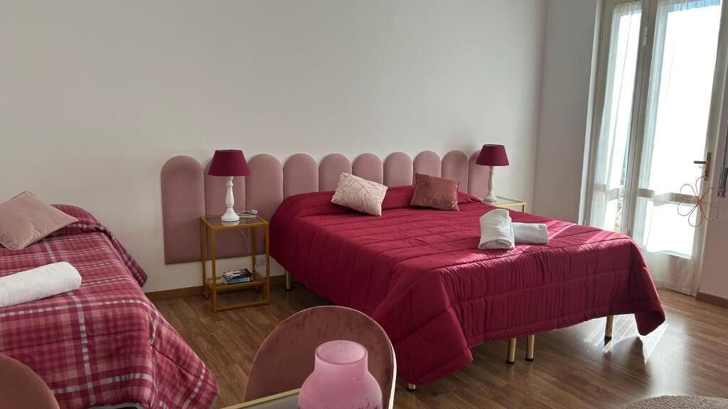 Dreibettzimmer, Stadtblick