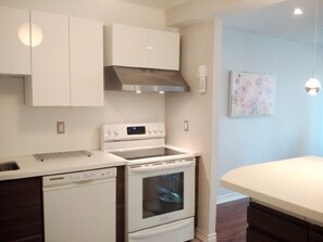 Private kitchen - Cozy Fully Furnished Apt w/ Parking (Toronto)
