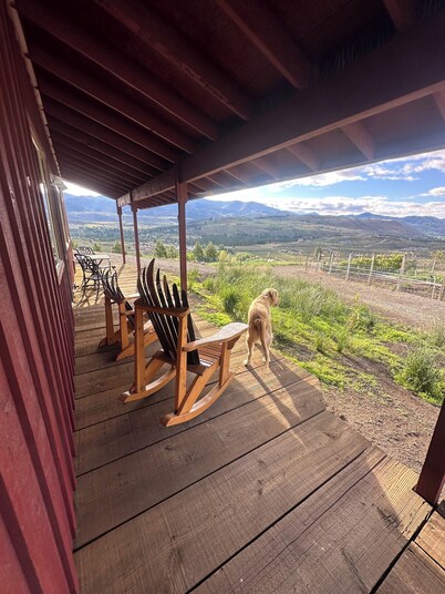 Tamarack on the Hill. Remodeled barn with sweeping views of the valley!
