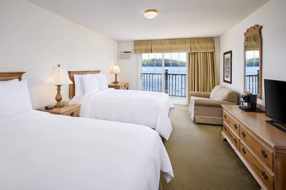 Standard Double Room, Patio, Lake View | Iron/ironing board, free WiFi