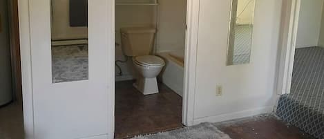 Towels, soap, toilet paper