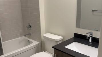 Towels, soap, toilet paper