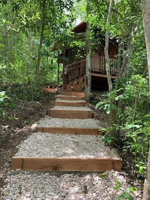 Comfort Triple Room, Balcony, Courtyard View | Property grounds - Mon Ami (El Remate)