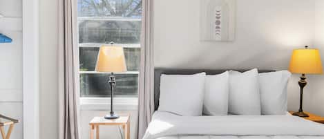 Desk, iron/ironing board, free WiFi, bed sheets
