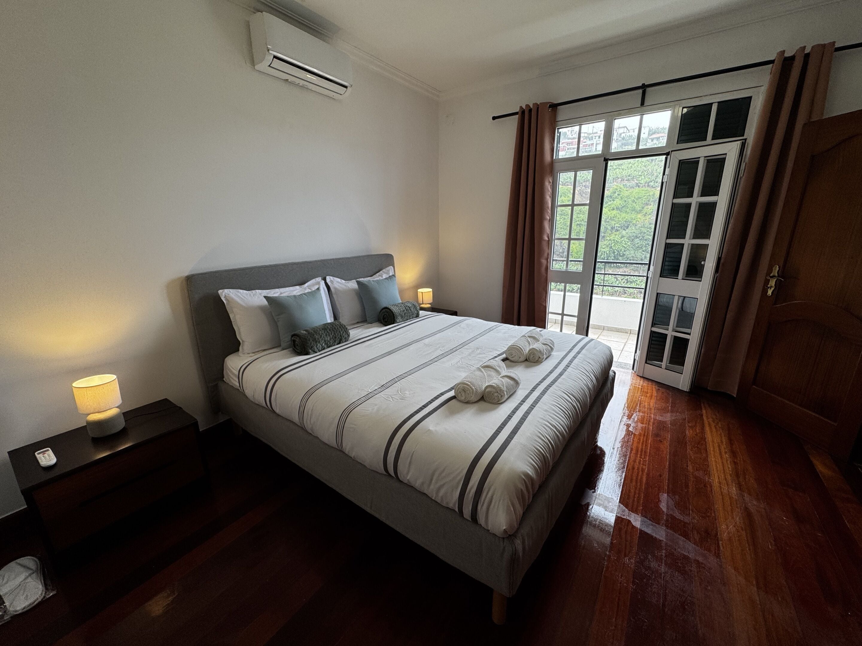 Blackout curtains, soundproofing, iron/ironing board, free WiFi