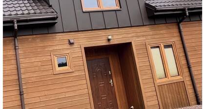 Wooden holiday homes by the sea in Grzybowo in a quiet location