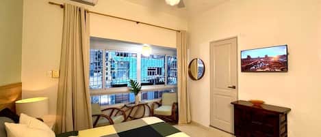 1 bedroom, iron/ironing board, free WiFi, bed sheets