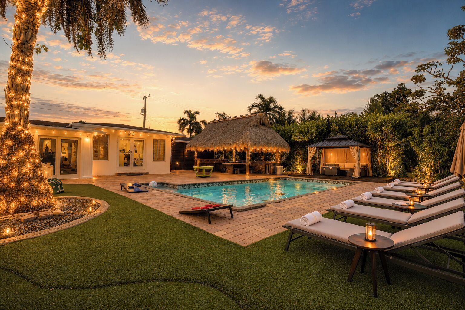 Outdoor pool