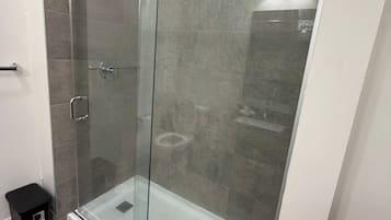 Towels, soap, toilet paper